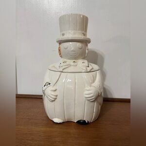 RARE Uncle Sam Cookie Jar  10.5” Tall Raggedy Andy Troy NY MCM Patriotism Read